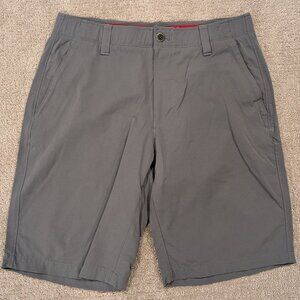 Under Armour Heat Gear Shorts - Grey - Size 34